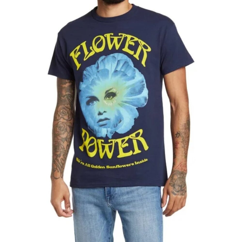 Altru Flower Power Graphic Tee Size M